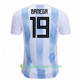Billige Fotballdrakter Argentina Banega 19 VM 2018 Hjemmedraktsett